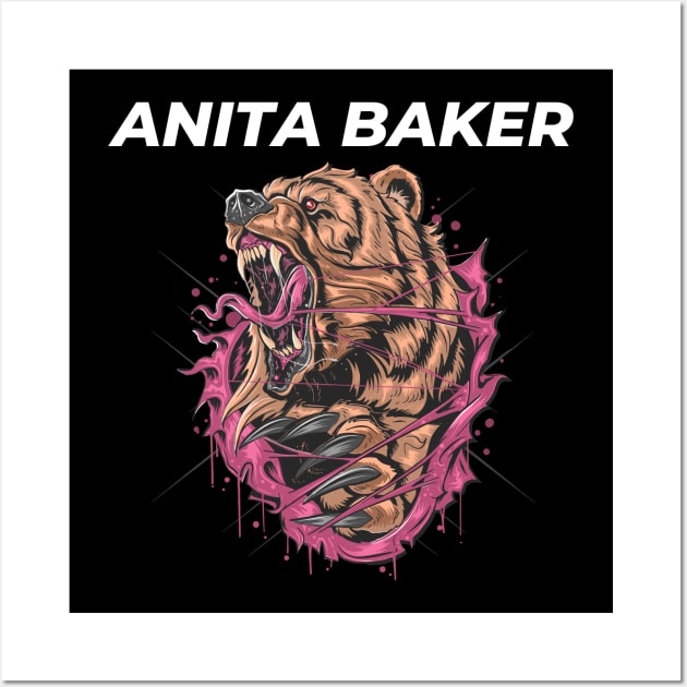 Anita baker Wall Art by aliencok